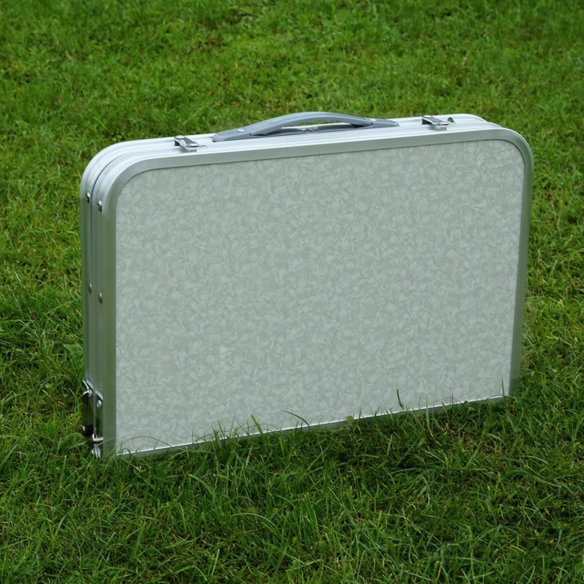 Portable Folding Table Outdoor Picnic Camping Barbecue Lightweight Travel Desk V528-FOLDING-TABLE-60-45CM-655477