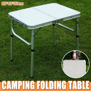 Portable Folding Table Outdoor Picnic Camping Barbecue Lightweight Travel Desk V528-FOLDING-TABLE-60-45CM-655477