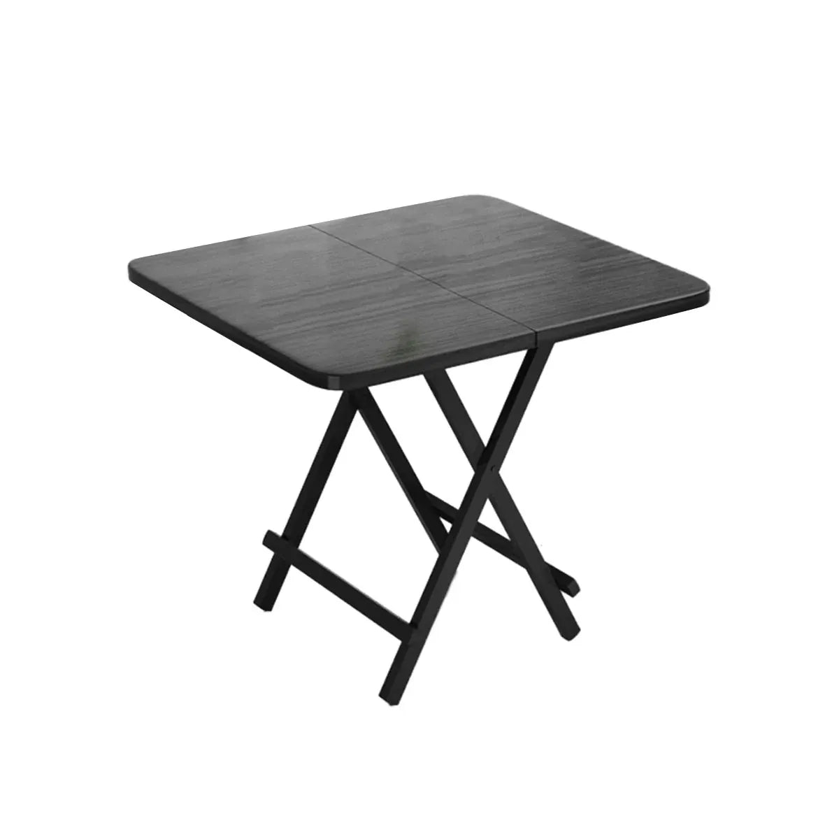 Folding Dining Table Model Portable Simple Household Table Compact Space Saving V528-FOLDING-TABLE-BLACK-834958