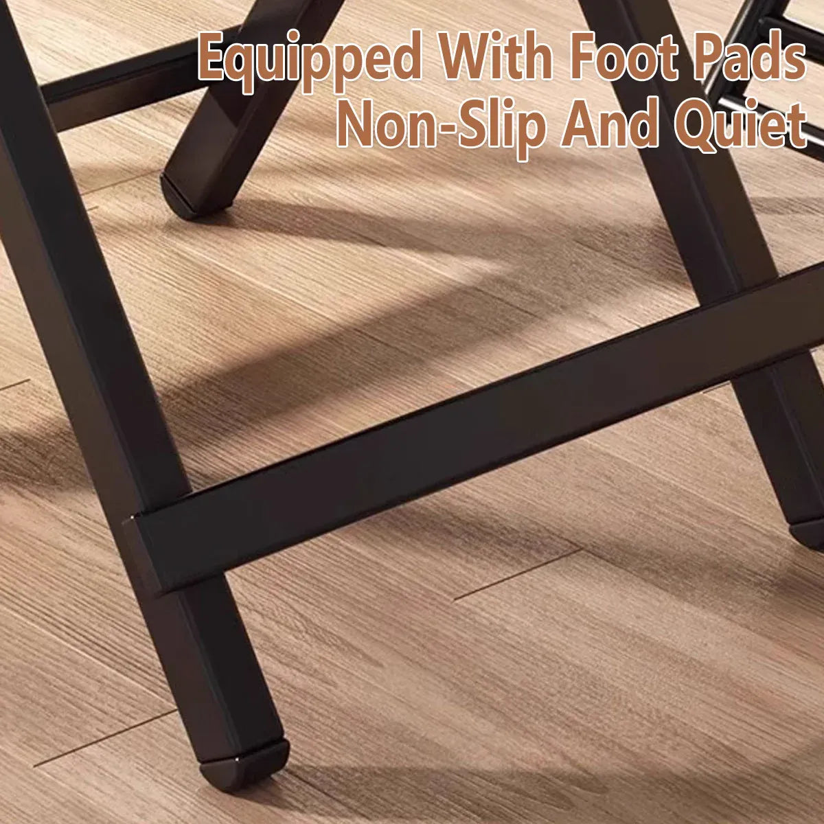 Folding Dining Table Model Portable Simple Household Table Compact Space Saving V528-FOLDING-TABLE-BLACK-834958