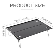 Aluminium Alloy Folding Table Portable Outdoor Camping Picnic Multifunctional V528-FOLDING-TABLE-BLACK-920507