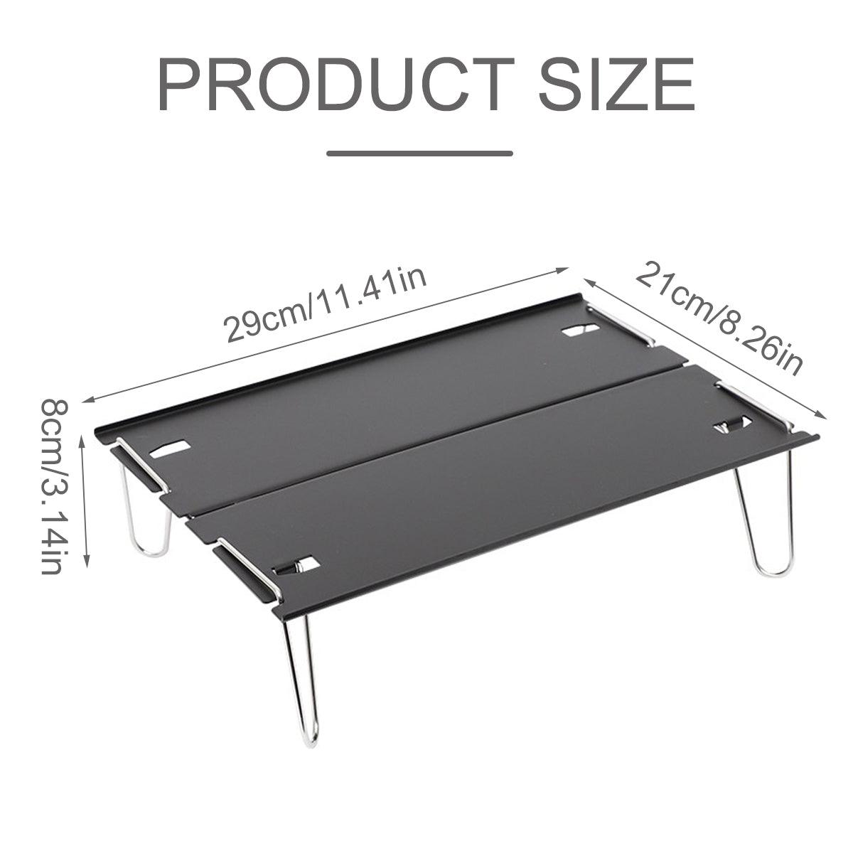 Aluminium Alloy Folding Table Portable Outdoor Camping Picnic Multifunctional V528-FOLDING-TABLE-BLACK-920507