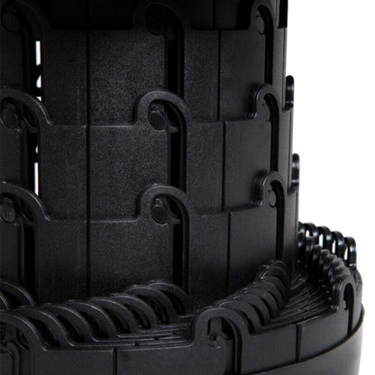 Folding Stool Seat Portable Retractable Telescopic Camping Fishing Travel Chair V528-FOLDINGSTOOL-BLACK-745210