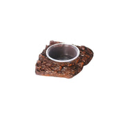 Resin Landscaping Reptiles Bowl Feeder Feeding Water Terrarium Bowls Geckos Dish - Single V528-FOOD-BOWL-SINGLE-449579