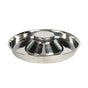 Stainless Steel Pet Bowl Slow Feeder Dish Puppy Dog Cat Food Feeding Weaning Bowl - L V528-FOODSTOPBASIN-L-896484