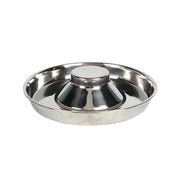 Stainless Steel Pet Bowl Slow Feeder Dish Puppy Dog Cat Food Feeding Weaning Bowl - M V528-FOODSTOPBASIN-M-896888