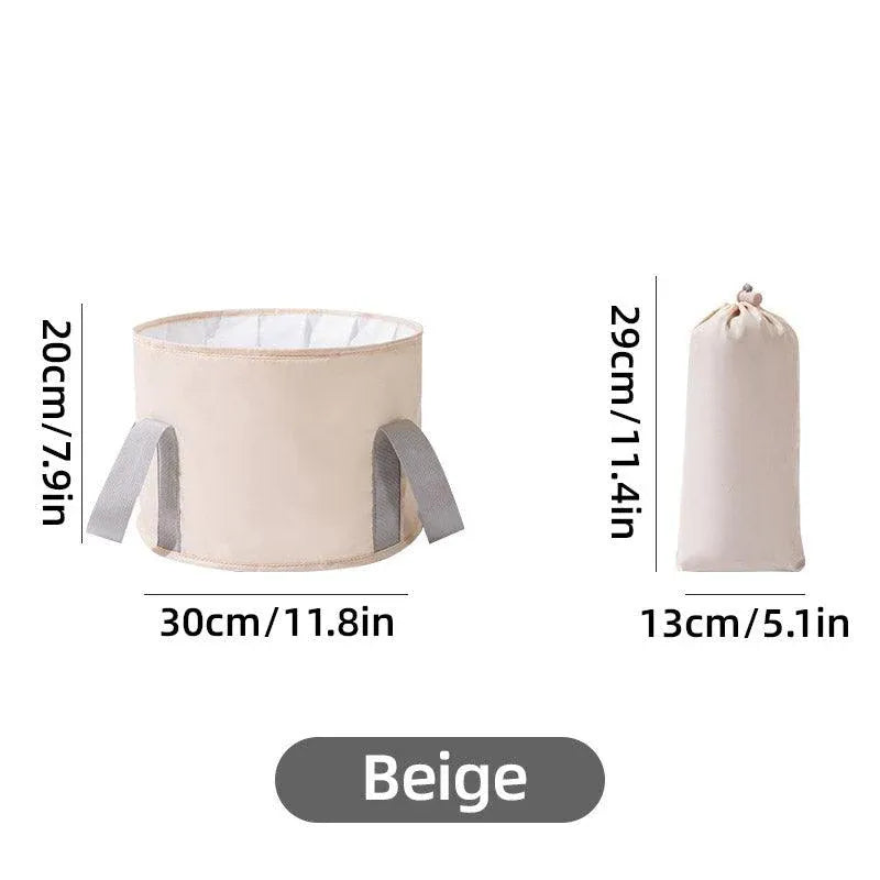 Collapsible Foot Soak Bucket Portable Insulated Foot Soak Bag for Relaxation V528-FOOT-BATH-BUCKET-593339