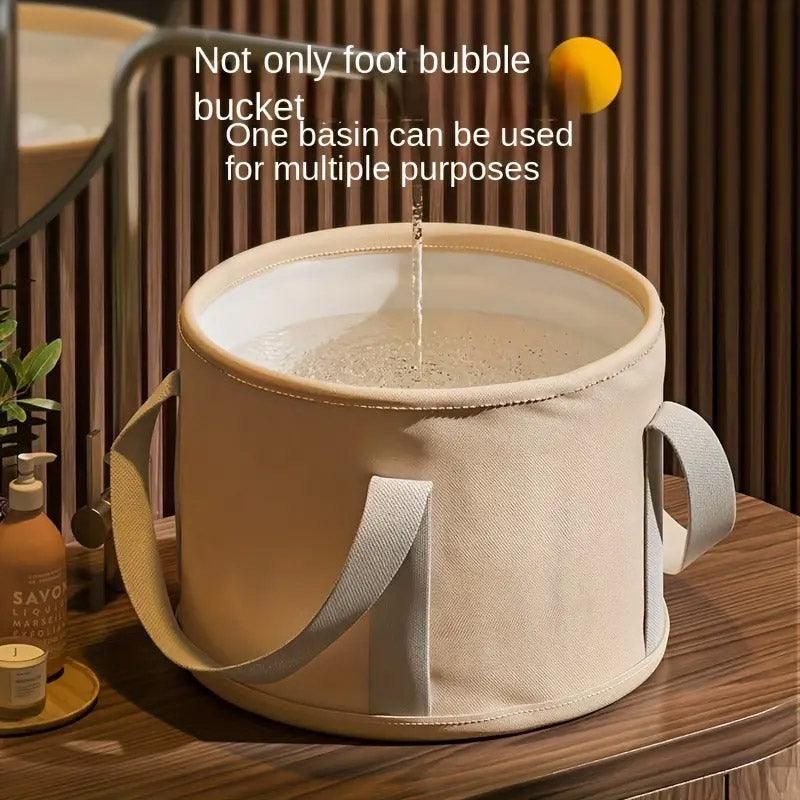 Collapsible Foot Soak Bucket Portable Insulated Foot Soak Bag for Relaxation V528-FOOT-BATH-BUCKET-593339