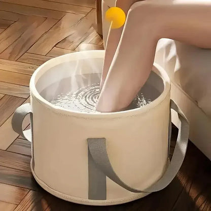 Collapsible Foot Soak Bucket Portable Insulated Foot Soak Bag for Relaxation V528-FOOT-BATH-BUCKET-593339