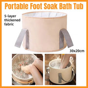 Collapsible Foot Soak Bucket Portable Insulated Foot Soak Bag for Relaxation V528-FOOT-BATH-BUCKET-593339