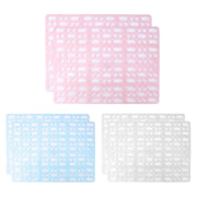 2pcs Rabbit Foot Mat Large Plastic Cage Mat for Guinea Pig Pet Cage Accessories - White V528-FOOT-PAD-WHITE-2PCS-904400
