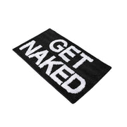 Non Slip Absorbent Bathroom Floor Mat Soft Washable Door Rug Home Decor V528-FOOT-PADS-BLACK-725092