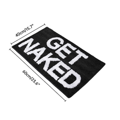 Non Slip Absorbent Bathroom Floor Mat Soft Washable Door Rug Home Decor V528-FOOT-PADS-BLACK-725092