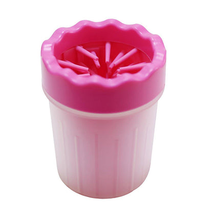 Dog Paw Cleaner Pet cat Foot Washer Cup Feet Clean Brush Cleaning Paws Wash Tool - Red V528-FOOT-SOAKING-CUP-RED-342848
