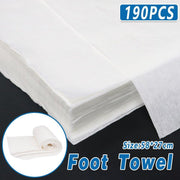 190pcs Disposable Foot Towels for Spa Massage Foot Wash Hotel Foot Rub Towels V528-FOOT-TOWEL-190PCS-153269