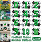 32 Inch Green Soccer Balloons 5 Pieces Set World Cup Birthday Party Decoration - 1 V528-FOOTBALL-BALLOON-1-478010