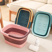 Folding Foot Spa Pedicure Bath Massage Tub Bucket Feet Basin Therapy Luxury - Green V528-FOOTBATH-GREEN-52413
