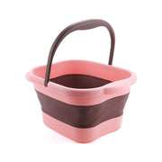 Folding Foot Spa Pedicure Bath Massage Tub Bucket Feet Basin Therapy Luxury - Green V528-FOOTBATH-GREEN-52413