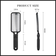 Stainless Steel Foot File Scraper Grater Pedicure Rasp Callus Remover Tool - Rose Red V528-FOOTCOLOUR-ROSERED38937