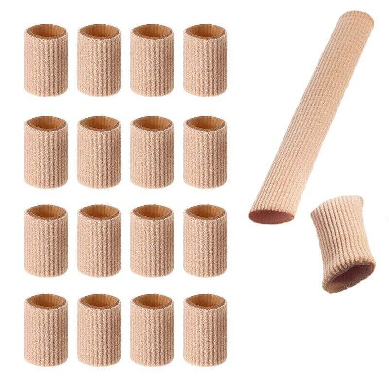 5Pcs Silicone Tube Toe Gel Protector Corn Relief Foot Pain Soft Cushion Pad Cap V528-FOOTPAIN-5PCS-249461