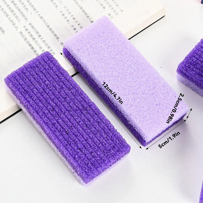 4X Pumice Foot Stone File Exfoliate Rasp Dead Skin Scrub Pedicure Remove Sands V528-FOOTRUBBINGSTONE-4PCS-31941