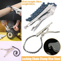 Chain Clamp Pliers Tool Multi Functional Fixed Grip Forceps Repair Maintenance V528-FORCEPS-9INCH-874057