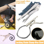 Chain Clamp Pliers Tool Multi Functional Fixed Grip Forceps Repair Maintenance V528-FORCEPS-9INCH-874057