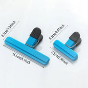 12pcs Plastic Bag Clips Food Storage Sealing Clips Snack Sealer Multi Purpose V528-FRESH-KEEPING-CLIP-12PCS-469200