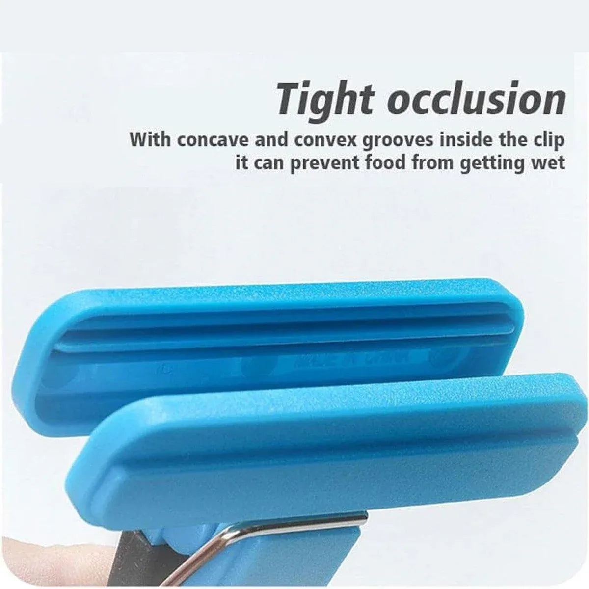 12pcs Plastic Bag Clips Food Storage Sealing Clips Snack Sealer Multi Purpose V528-FRESH-KEEPING-CLIP-12PCS-469200