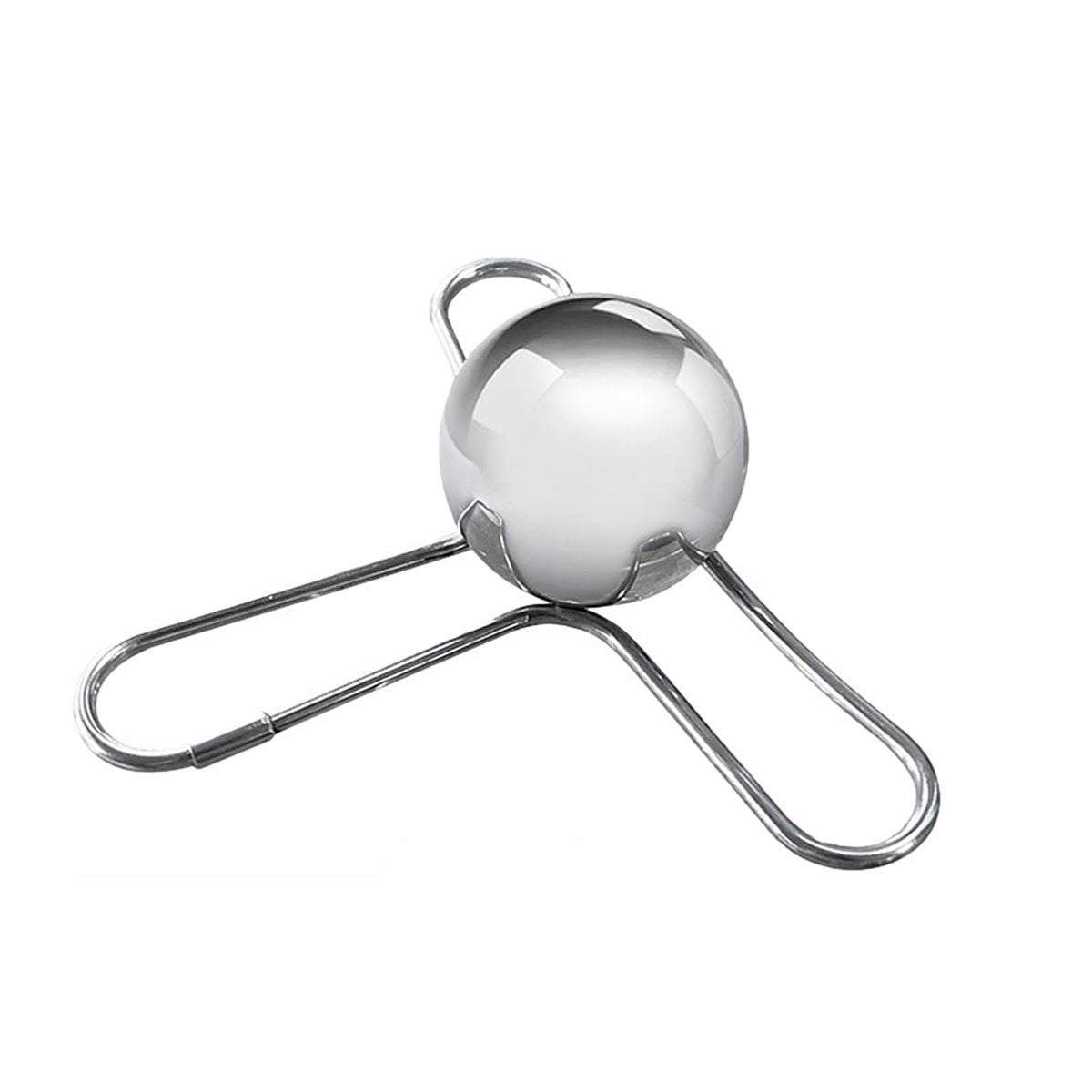 3/4 Forks Stainless Steel Ice Balls Reusable Spherical Whisky Chilling Stones - 4 Forks V528-FROZEN-BALL-SILVER-4-814329