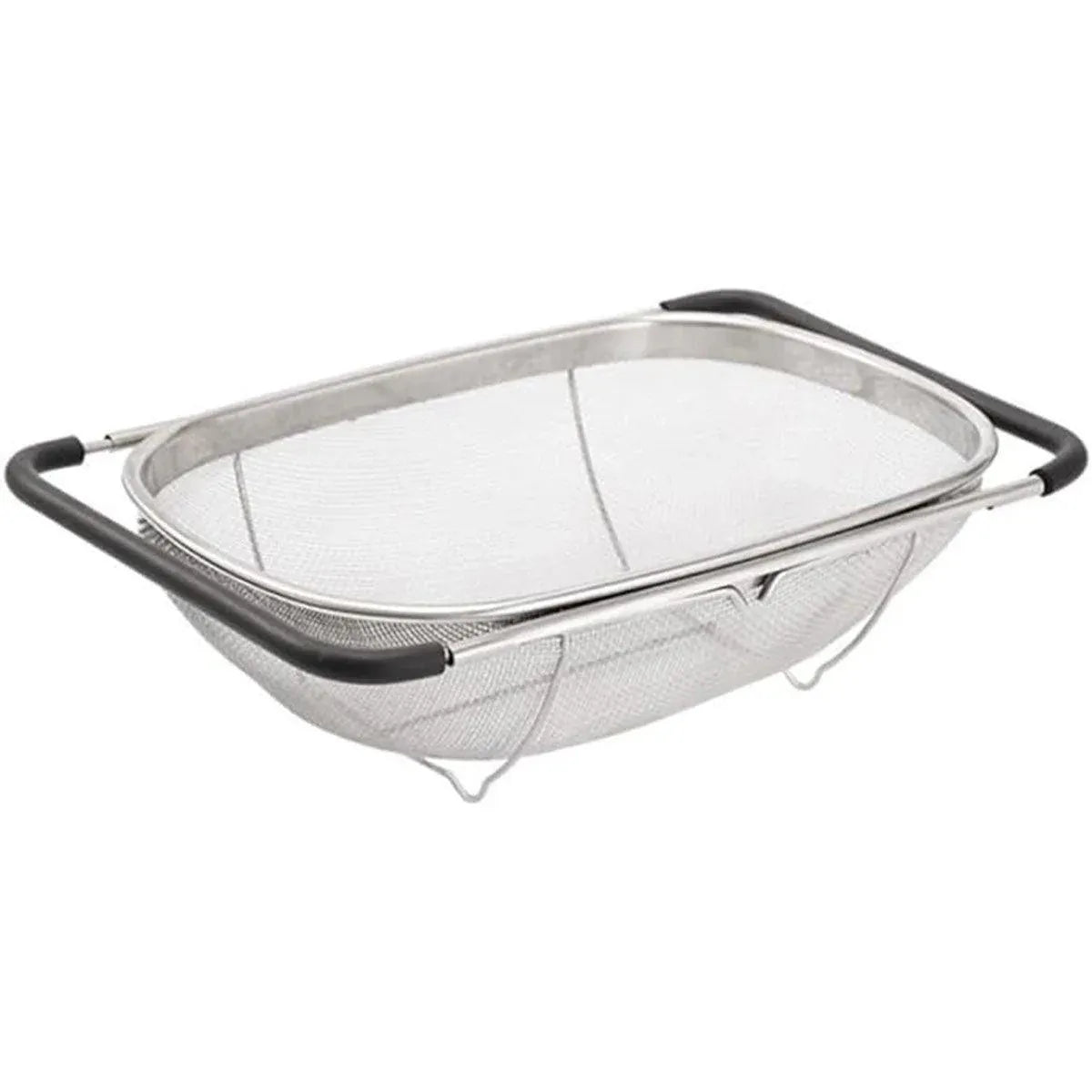 Stainless Steel Telescopic Sink Basket Multi Purpose Fruit Vegetable Strainer V528-FRUIT-BASKET-824570