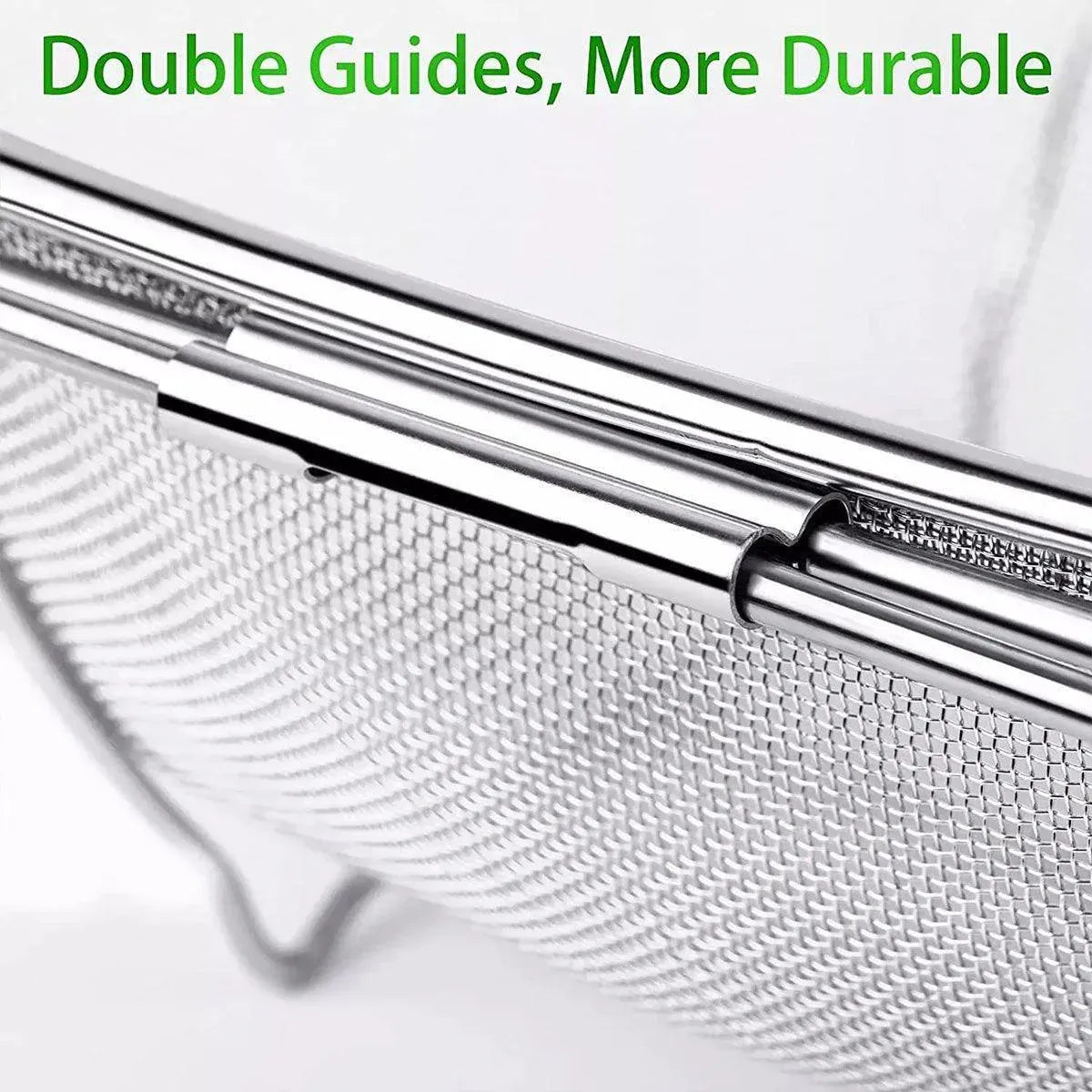 Stainless Steel Telescopic Sink Basket Multi Purpose Fruit Vegetable Strainer V528-FRUIT-BASKET-824570