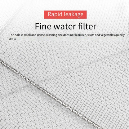 Stainless Steel Telescopic Sink Basket Multi Purpose Fruit Vegetable Strainer V528-FRUIT-BASKET-824570