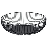 Multi Functional Wire Storage Basket Fruit Vegetable Holder for Kitchen Counter V528-FRUIT-BASKET-BLACK-973851