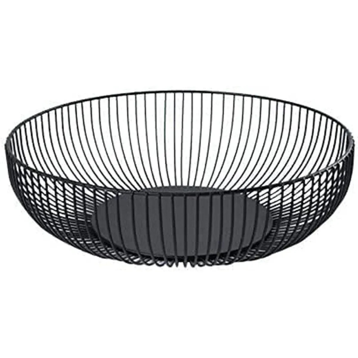 Multi Functional Wire Storage Basket Fruit Vegetable Holder for Kitchen Counter V528-FRUIT-BASKET-BLACK-973851