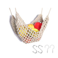 Under Desk Hanging Fruit Basket Kitchen Storage Net Home Organizer for Fruits - Khaki V528-FRUIT-BASKET-KHAKI-470918