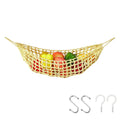 Under Desk Hanging Fruit Basket Kitchen Storage Net Home Organizer for Fruits - Yellow V528-FRUIT-BASKET-LIGHT-YELLOW-993428