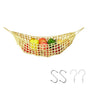 Under Desk Hanging Fruit Basket Kitchen Storage Net Home Organizer for Fruits - Yellow V528-FRUIT-BASKET-LIGHT-YELLOW-993428