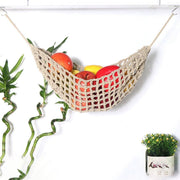 Under Desk Hanging Fruit Basket Kitchen Storage Net Home Organizer for Fruits - Yellow V528-FRUIT-BASKET-LIGHT-YELLOW-993428