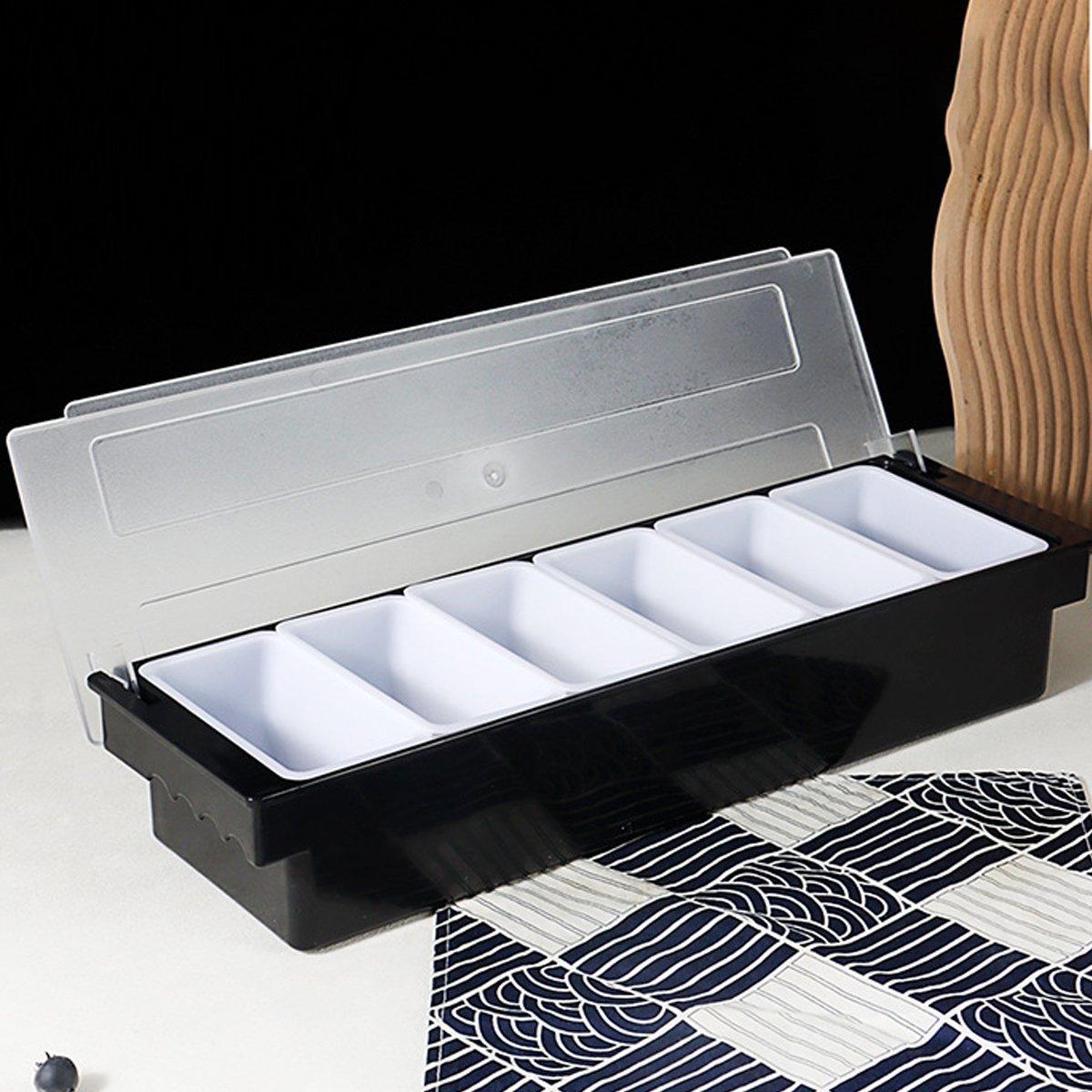 Multi Compartment Fruit Box Food Storage Container for Fresh Fruit Preservation V528-FRUIT-BOX-6-274587