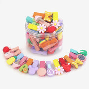 26Pcs Hair Clips Set Snap Bows and Hairpins for Styling and Everyday Use - Fruit and Vegetable ( Without V528-FRUITANDVEGETABLE-783840