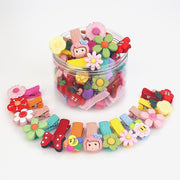 26Pcs Hair Clips Set Snap Bows and Hairpins for Styling and Everyday Use - Fruit and Vegetable ( Without V528-FRUITANDVEGETABLE-783840