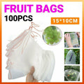 100X Fruit Fly Protection Bags - Exclusion Net to Stop Pests & Bugs V528-FRUITBAG-100PCS-10-15-720110