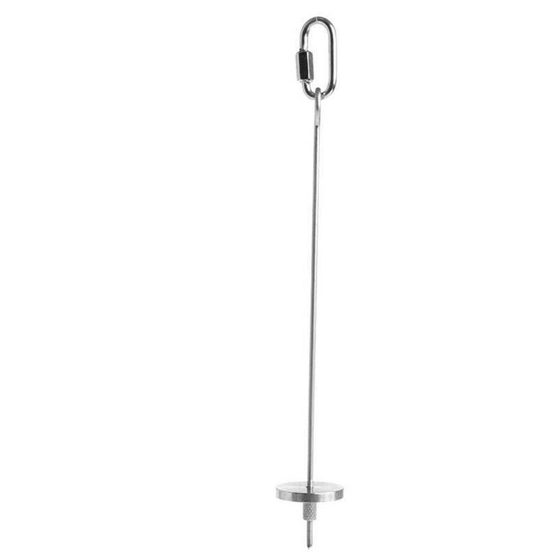 Pet Stainless Steel Bird Parrot Cage Skewer Food Meat Stick Spear Fruit Holder - 12CM V528-FRUITFORK-12CM-68256