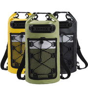 Outdoor Waterproof Dry Bag Roll Top Sack Rafting Swimming Hiking Travel Gear - Green - 30L V528-FS-BACKPACK-30L-GREEN-333480