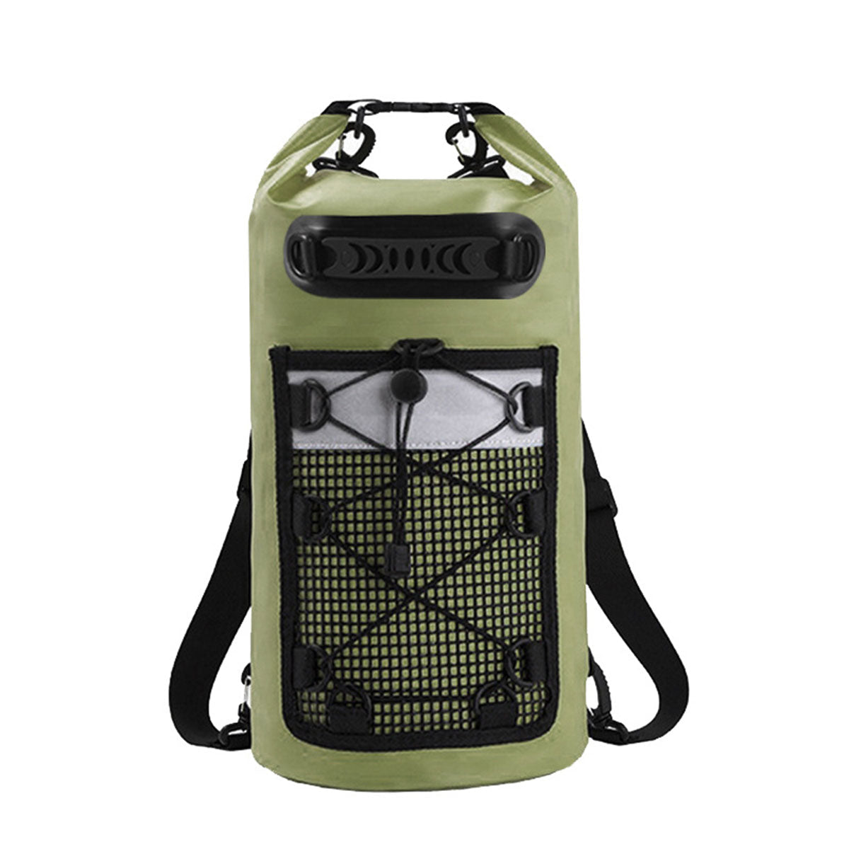 Outdoor Waterproof Dry Bag Roll Top Sack Rafting Swimming Hiking Travel Gear - Green - 30L V528-FS-BACKPACK-30L-GREEN-333480