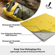 Outdoor Waterproof Dry Bag Roll Top Sack Rafting Swimming Hiking Travel Gear - Yellow - 30L V528-FS-BACKPACK-30L-YELLOW-650138