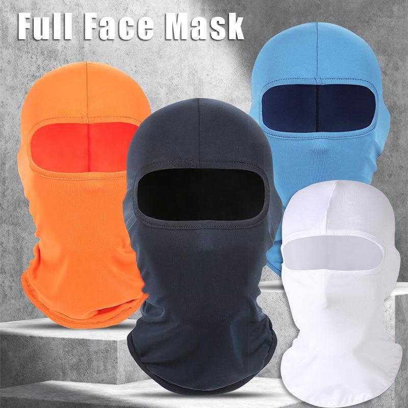 Balaclava Face Mask Uv Protection For Men Women Ski Motorcycle Running Riding - Blue V528-FULLFACEMASK-LIGHTBLUE-1PC-328682
