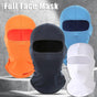 Balaclava Face Mask Uv Protection For Men Women Ski Motorcycle Running Riding - Blue V528-FULLFACEMASK-LIGHTBLUE-1PC-328682