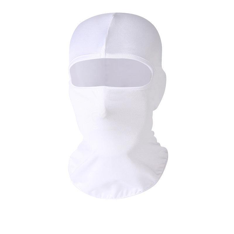 Balaclava Face Mask Uv Protection For Men Women Ski Motorcycle Running Riding - Blue V528-FULLFACEMASK-LIGHTBLUE-1PC-328682